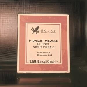 ECLAT Midnight Miracle Retinol Night Cream with Vitamin E Unscented 1.7 fl oz